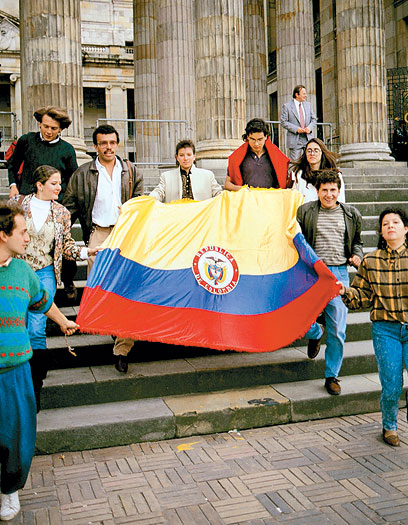 ¿Quién hizo la Constitución de 1991 en Colombia?