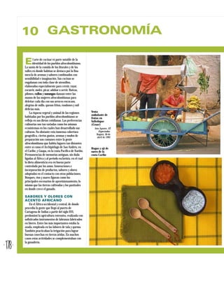¿Qué comida se creó en Colombia?