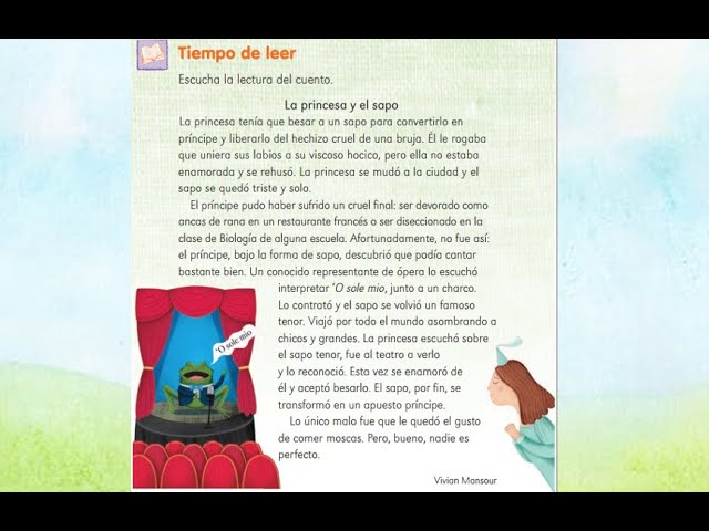 ¿Que nos enseña el cuento de la princesa y el sapo?