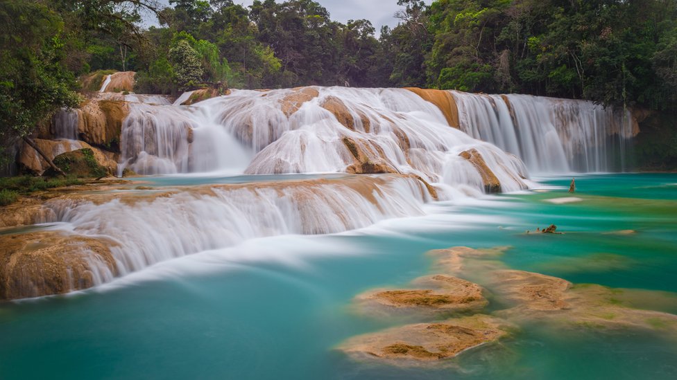 Historia de las Cascadas de Agua Azul