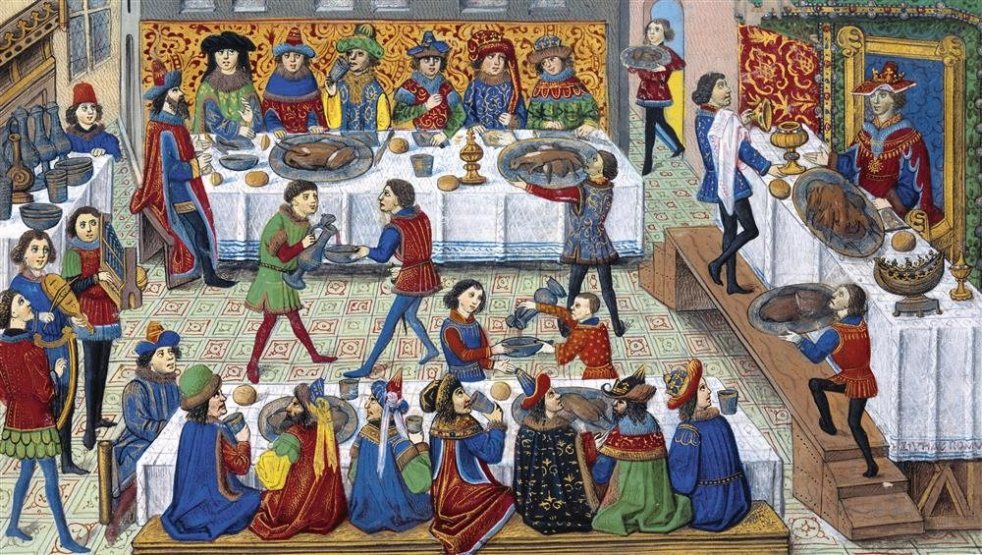 ¿Cuál fue el primer banquete de la historia?