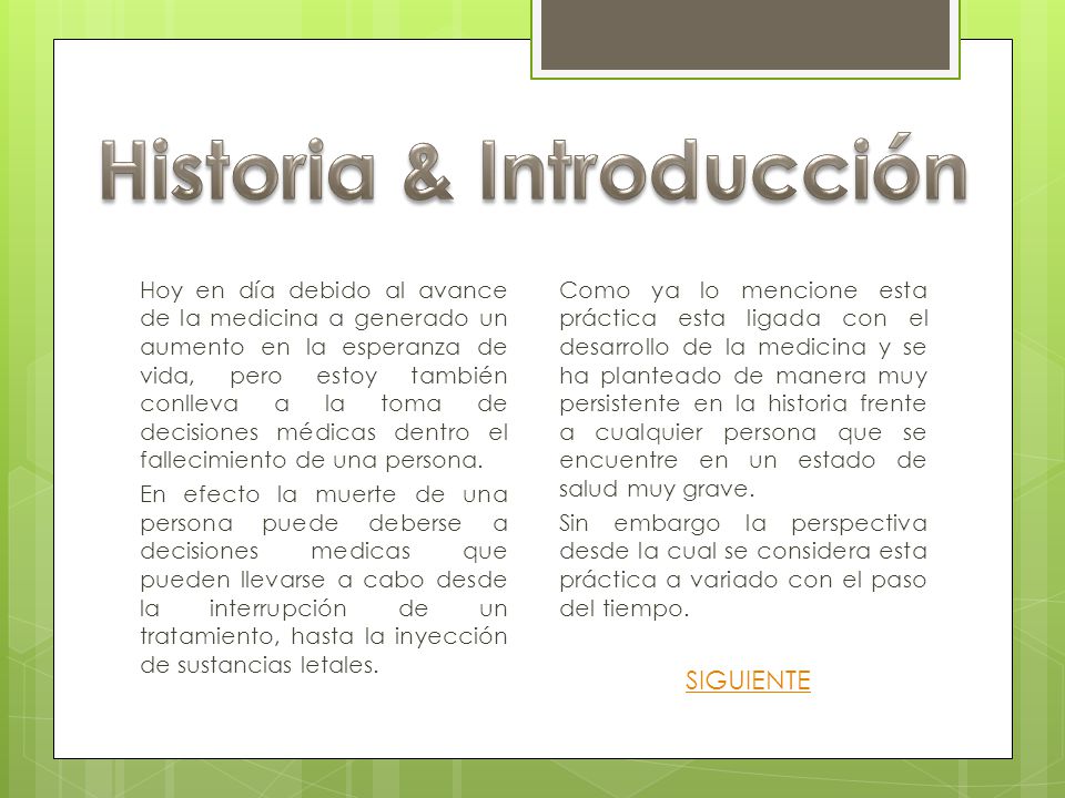 ¿Qué se pone en la historia de vida?